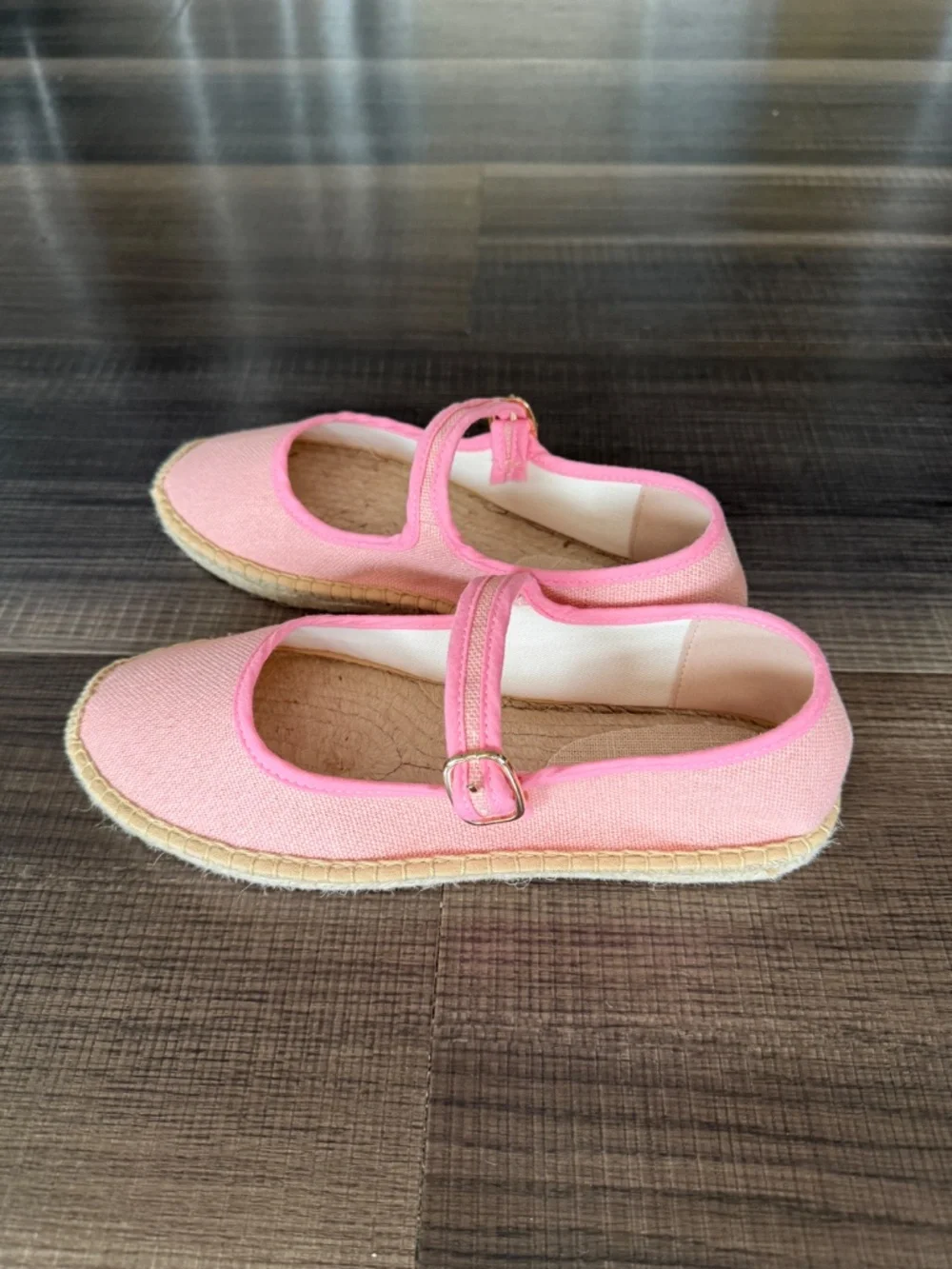 SOLUDOS - NWT - Mary Jane Espadrille | Organic Cotton | Dusty Rose Pink 7 - 7.5